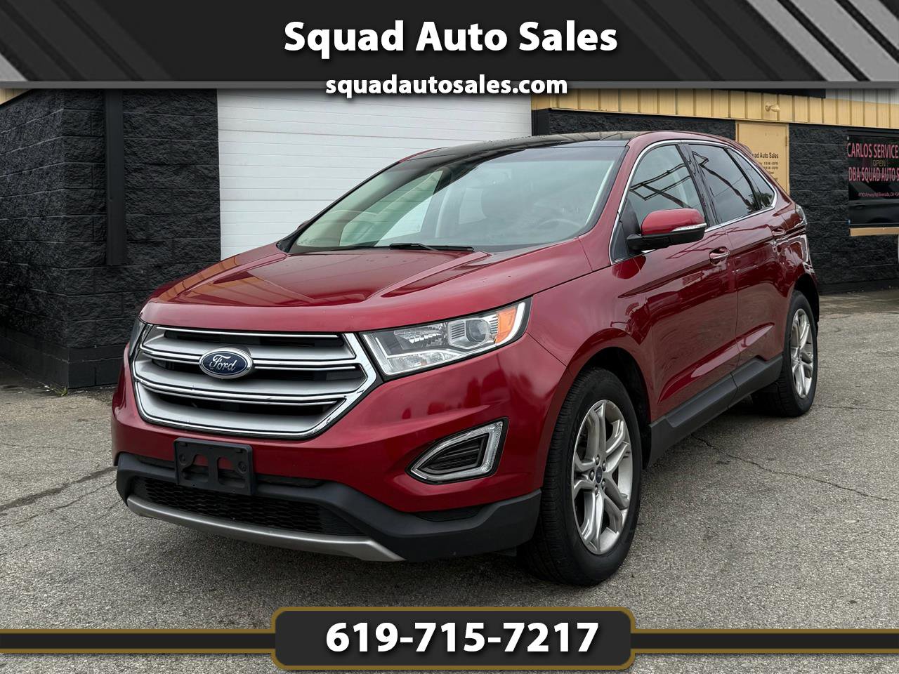 Used 2017 Ford Edge Titanium w/ Equipment Group 301A