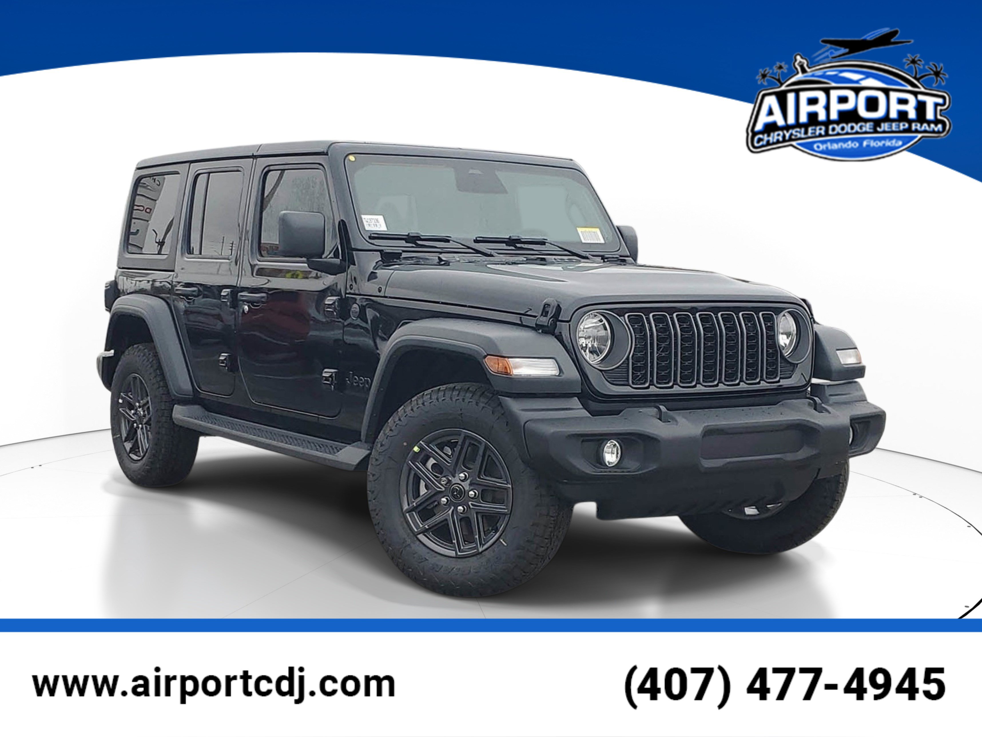 New 2026 Jeep Wrangler Unlimited Sport