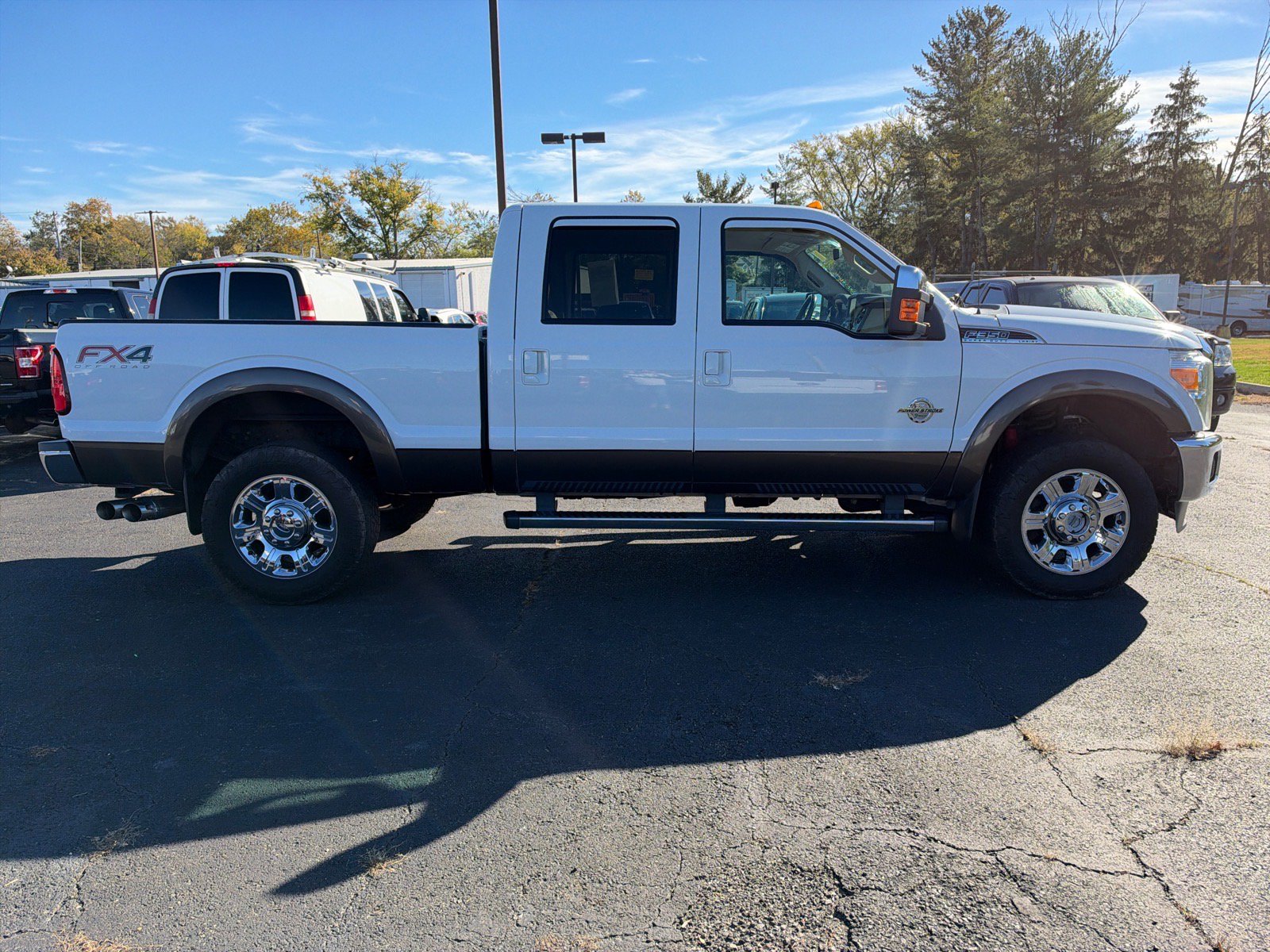 Used 2015 Ford F350 Lariat w/ Chrome Package AWD/4WD image 4