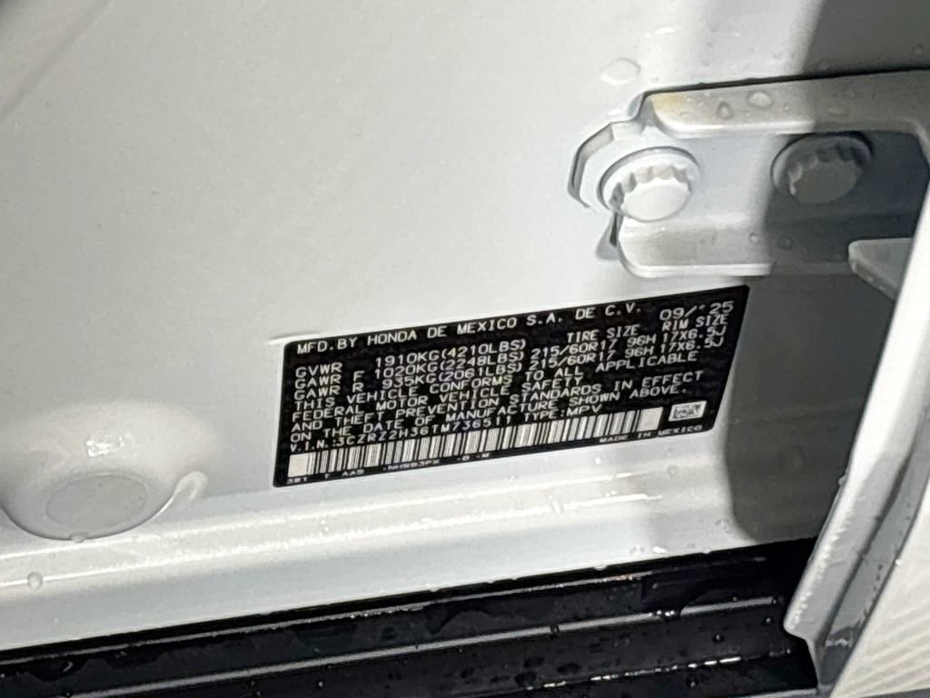 New 2026 Honda HR-V LX image 24