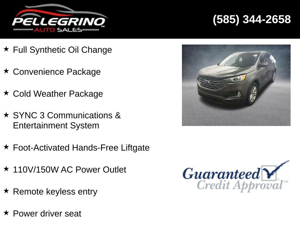 Used 2019 Ford Edge SEL w/ Equipment Group 201A image 2