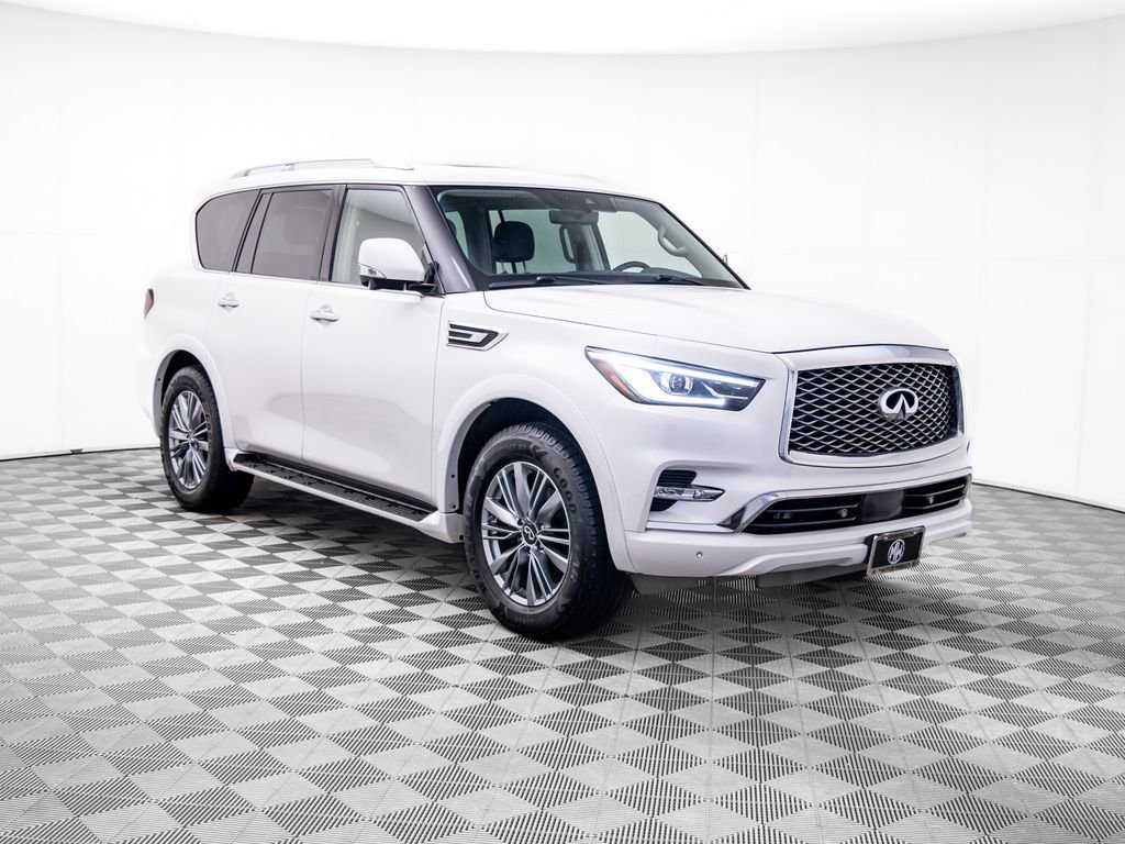 Used 2021 INFINITI QX80 Luxe w/ Cargo Package AWD/4WD image 8