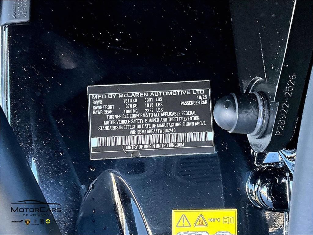 New 2026 McLaren Artura Spider RWD image 11