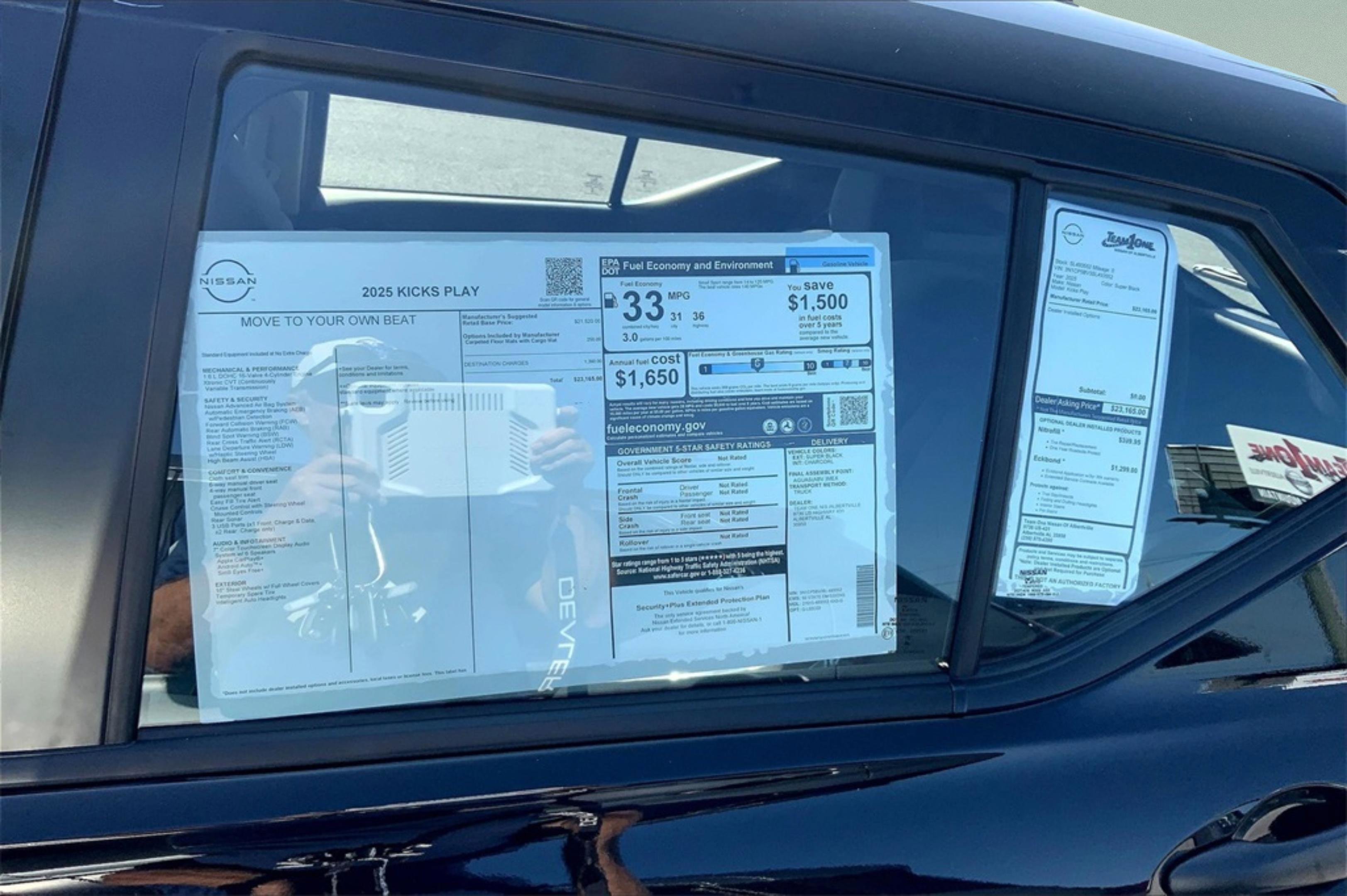 New 2025 Nissan Kicks Play S image 13