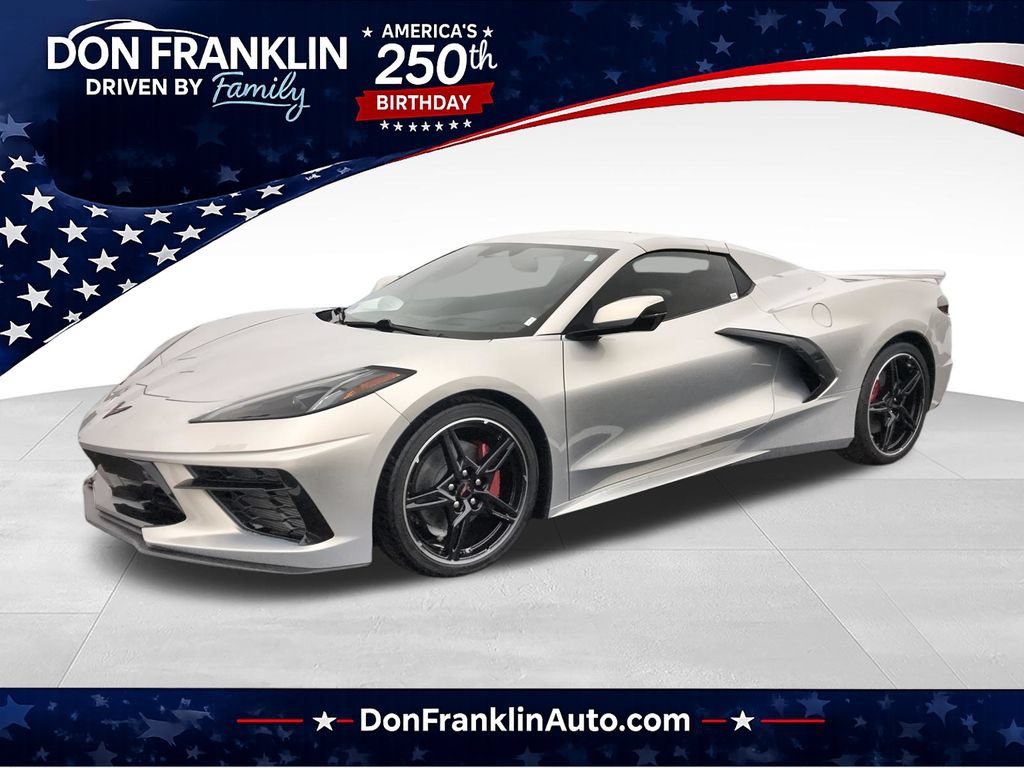 Used 2024 Chevrolet Corvette Stingray Premium Conv w/ 3LT RWD image 1