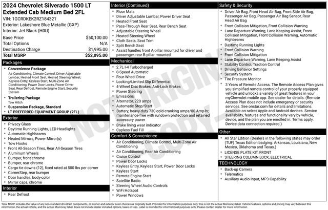 Used 2024 Chevrolet Silverado 1500 LT AWD/4WD image 26