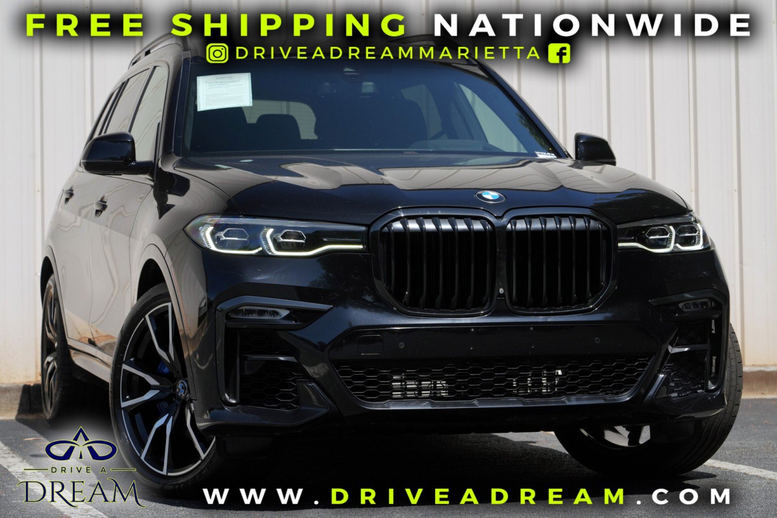 Used 2020 BMW X7 xDrive40i w/ M Sport Package AWD/4WD image 2