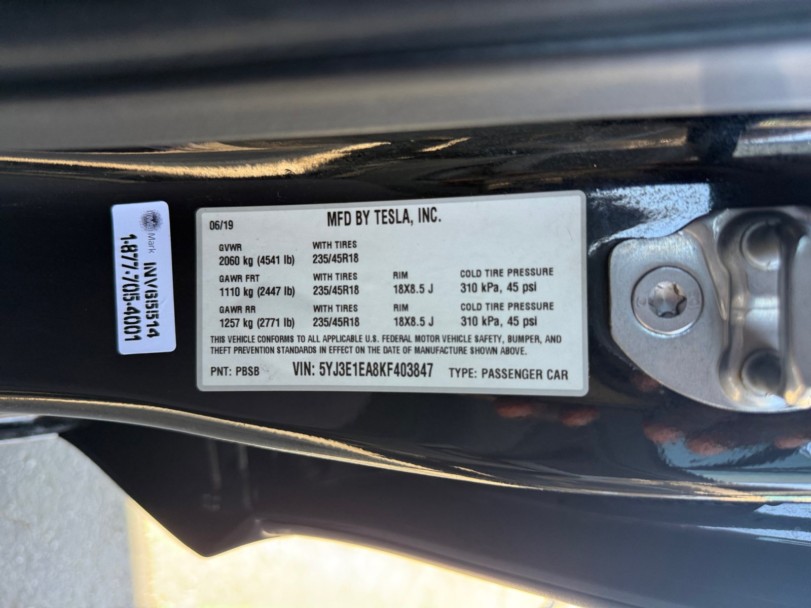Used 2019 Tesla Model 3 Mid Range RWD image 22