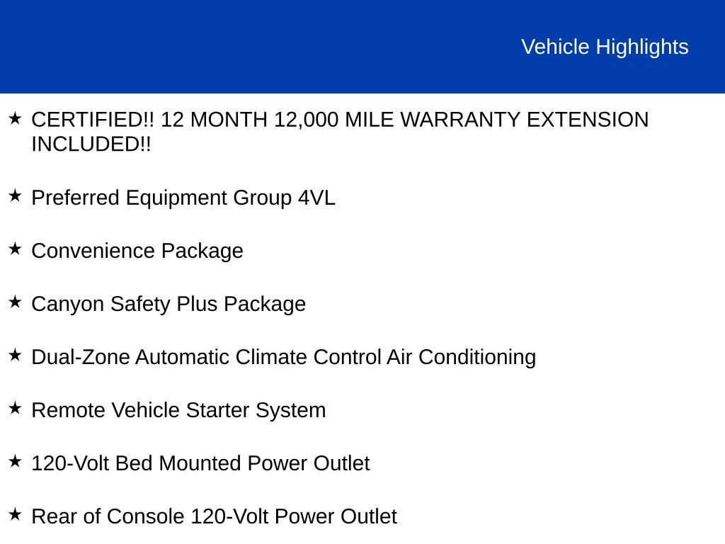 Used 2026 GMC Canyon Elevation w/ Convenience Package AWD/4WD image 2