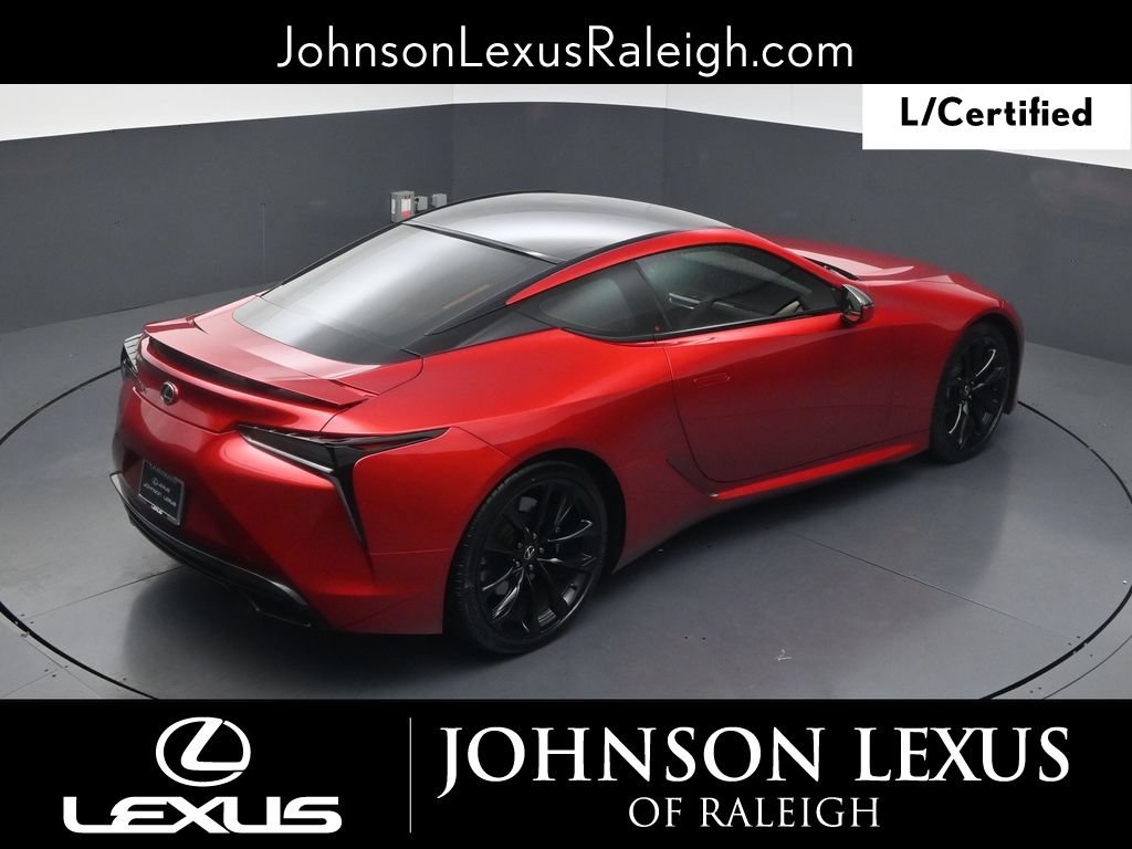 Certified 2022 Lexus LC 500 Coupe w/ Dynamic Handling Package RWD image 26