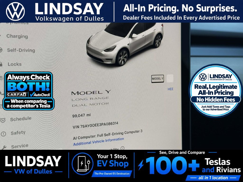Used 2023 Tesla Model Y Long Range AWD/4WD image 20