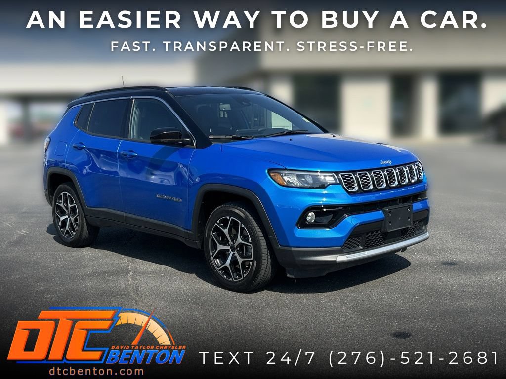 Used 2025 Jeep Compass Limited AWD/4WD video 1