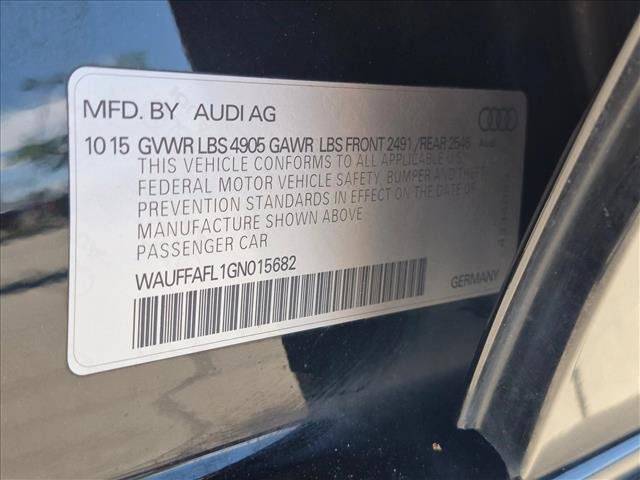 Used 2016 Audi A4 2.0T Premium Plus w/ Technology Package AWD/4WD image 26