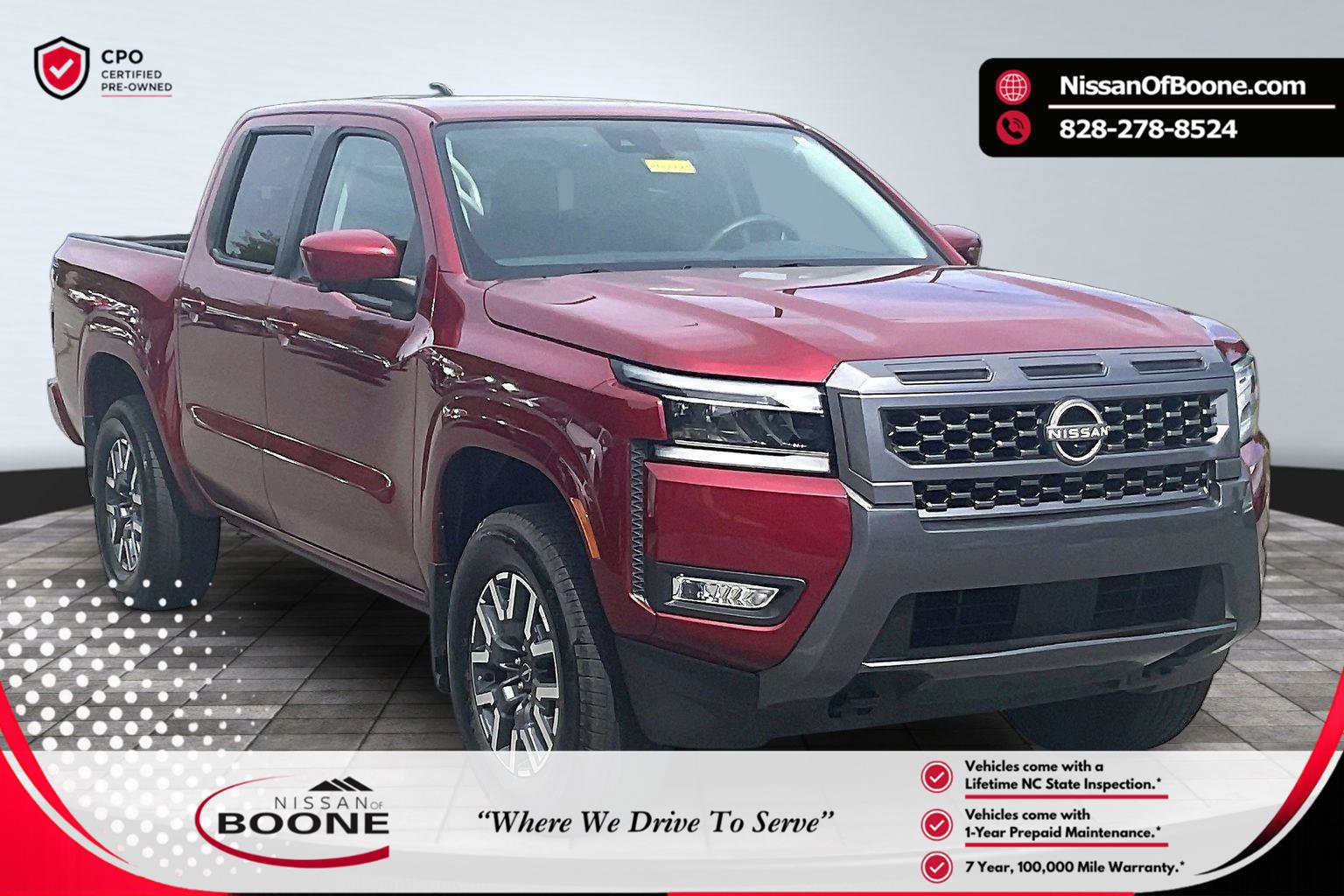 Certified 2025 Nissan Frontier SL