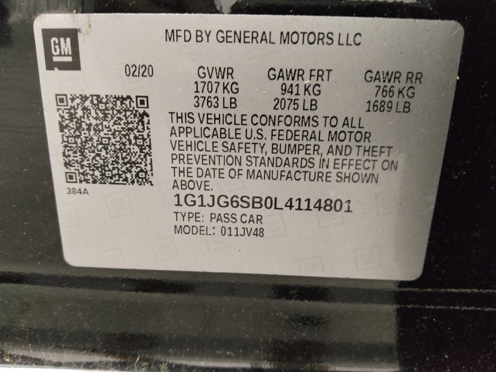 Used 2020 Chevrolet Sonic LT FWD image 33