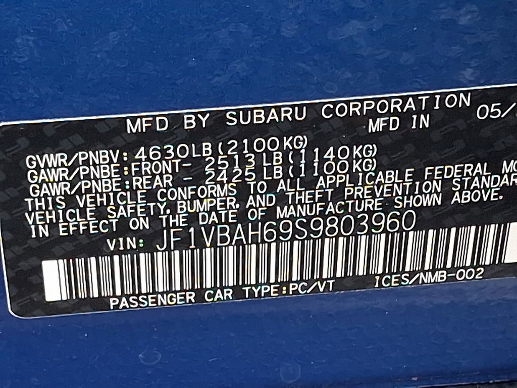 Used 2025 Subaru WRX Premium image 27