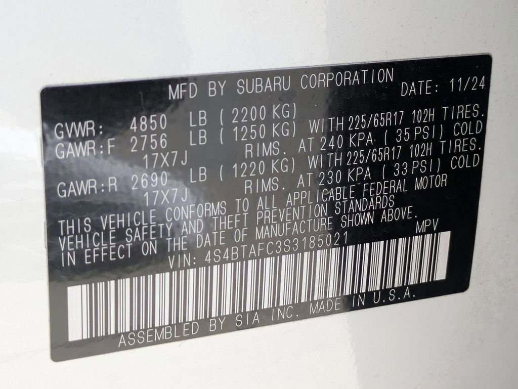 Used 2025 Subaru Outback Premium image 32