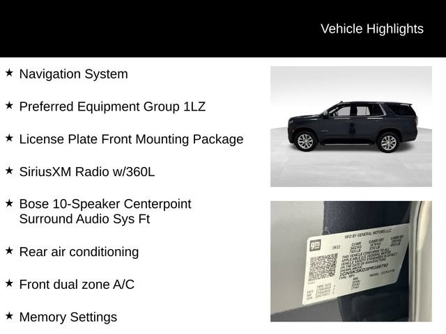 Certified 2023 Chevrolet Tahoe Premier AWD/4WD image 27