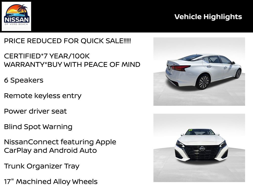 Certified 2023 Nissan Altima 2.5 SV image 19