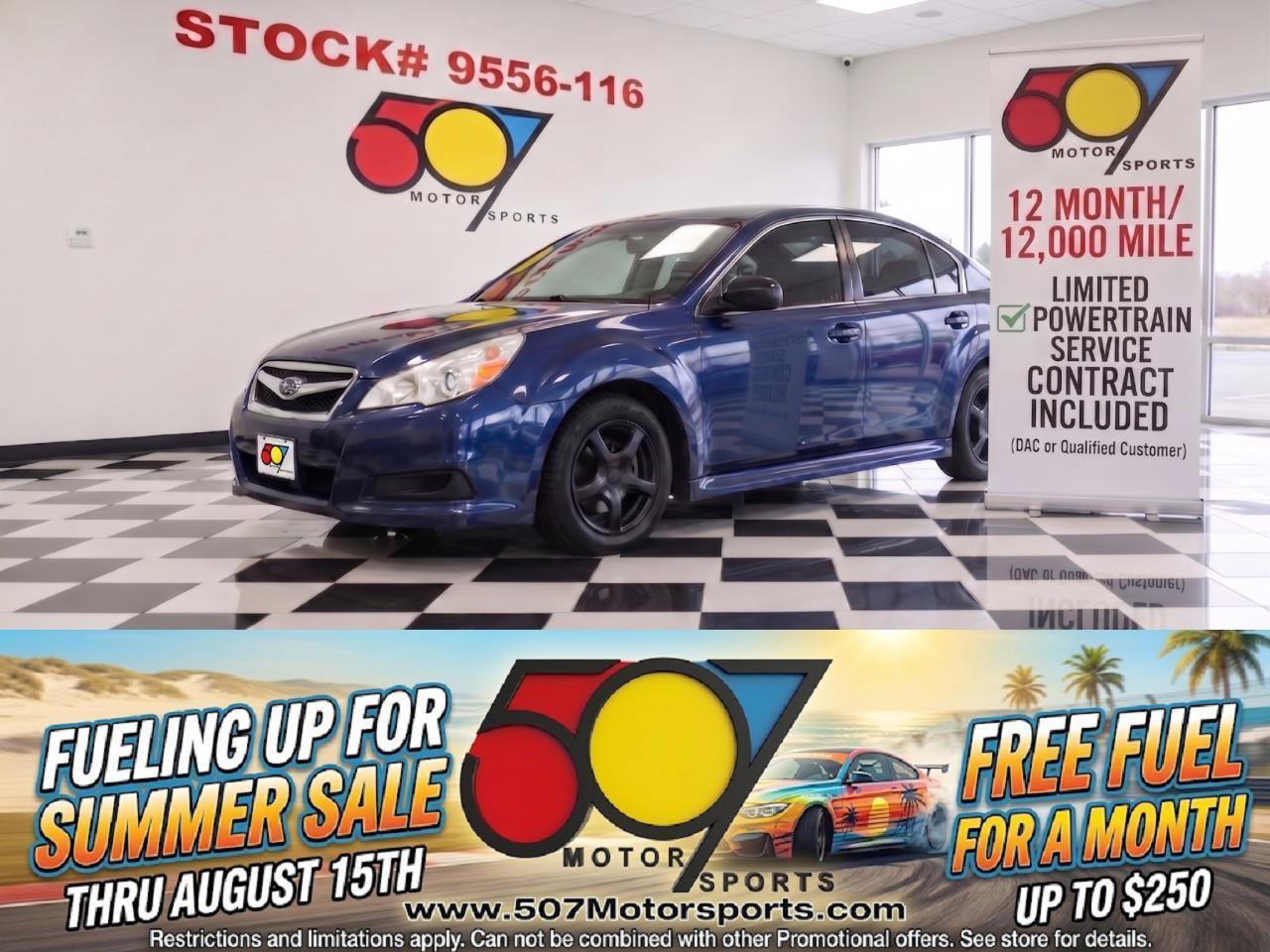 Used 2011 Subaru Legacy 2.5i