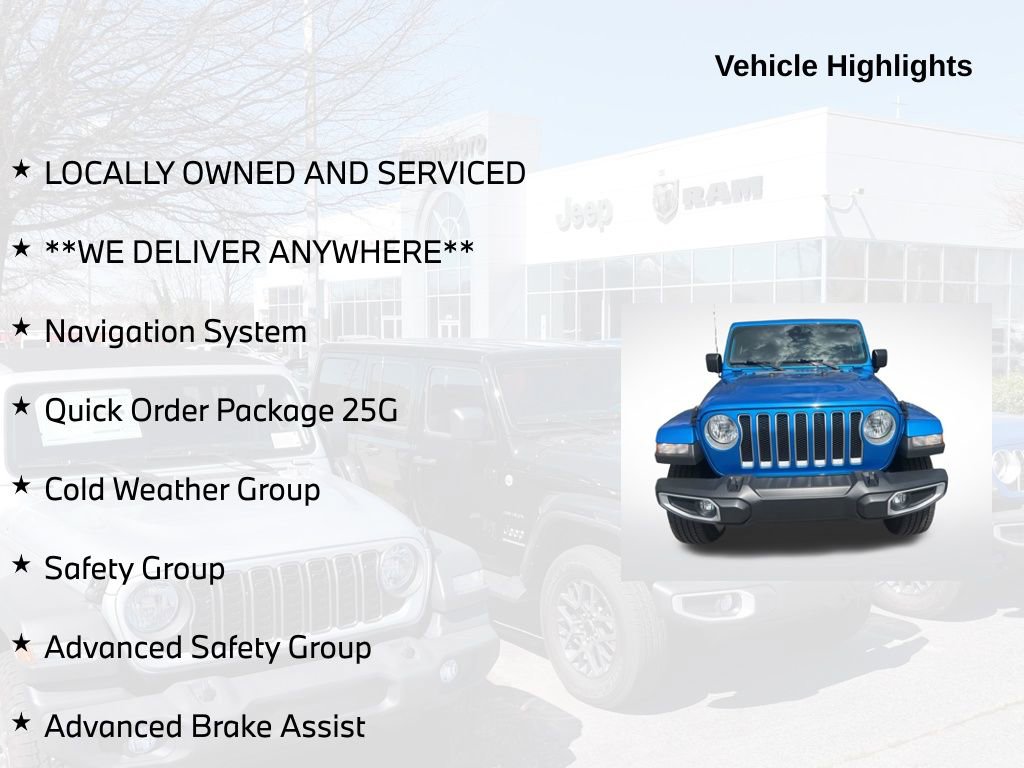 Used 2022 Jeep Wrangler Unlimited Sahara w/ Cold Weather Group image 5