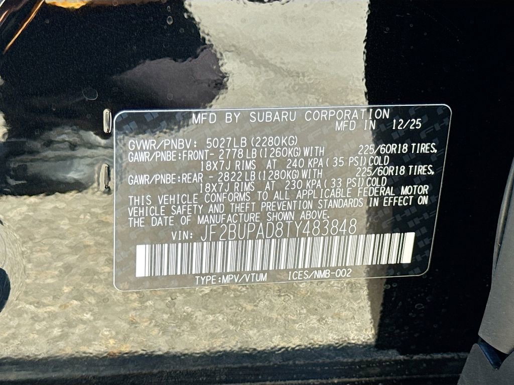 New 2026 Subaru Outback Premium image 40