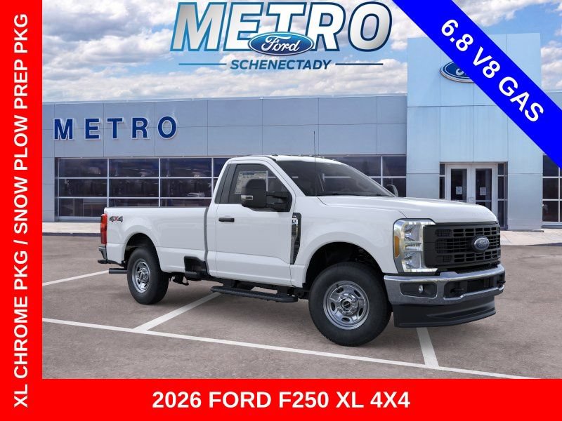 New 2026 Ford F250 XL w/ XL Chrome Package