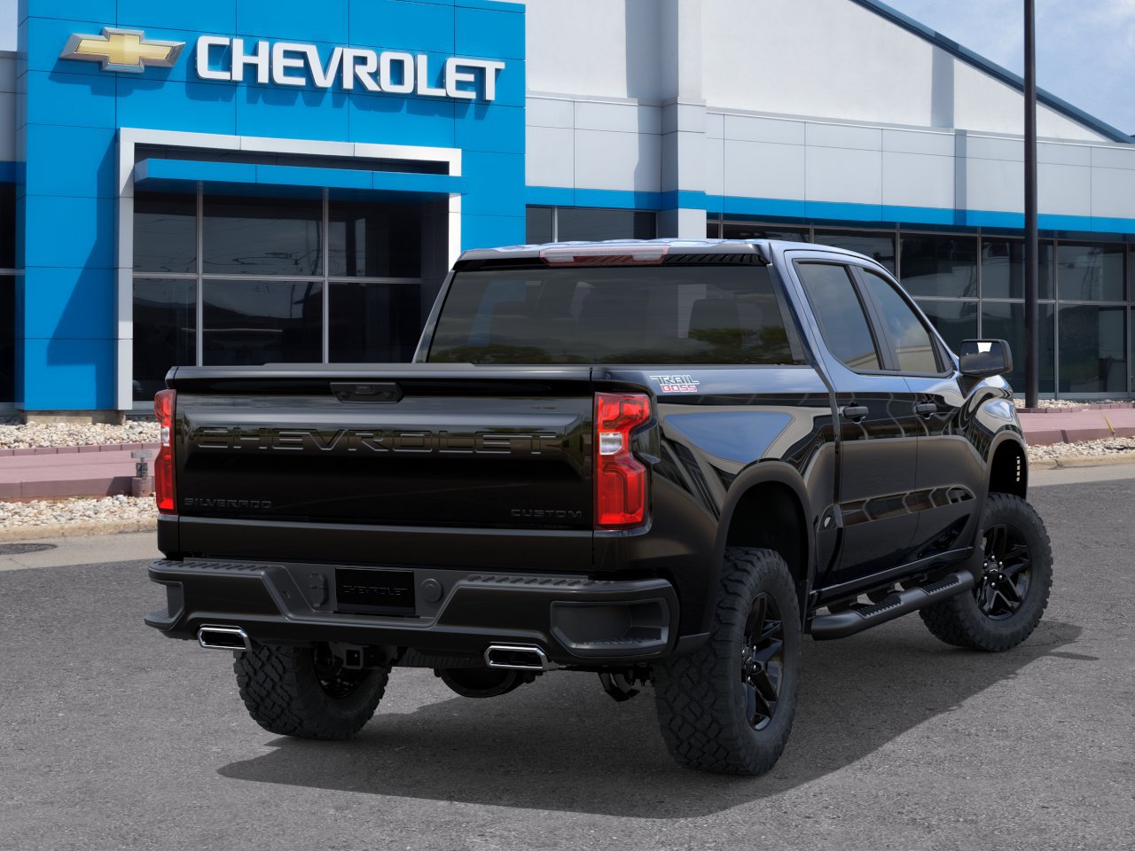 New 2026 Chevrolet Silverado 1500 Custom Trail Boss w/ Dark Appearance Package AWD/4WD image 4
