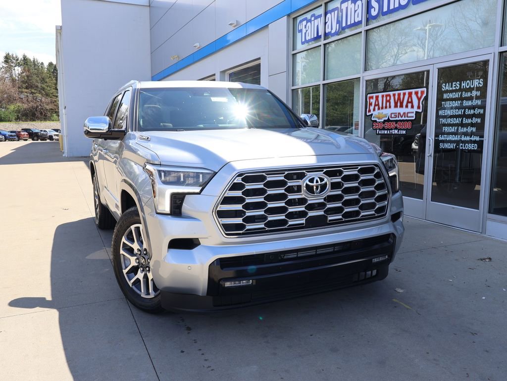 Used 2025 Toyota Sequoia 1794 Edition AWD/4WD image 46