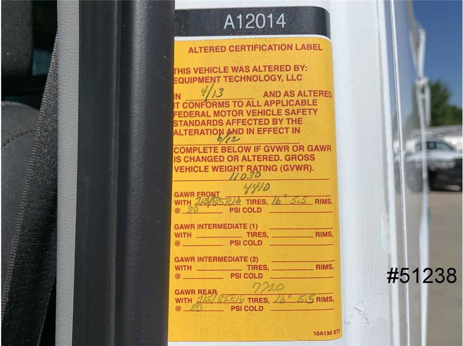 Used 2012 Mercedes-Benz Sprinter 3500 w/ High Idle Fixed Pkg image 21