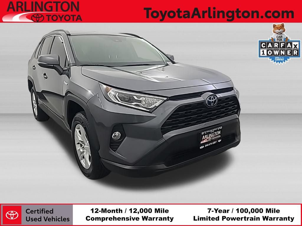Used 2021 Toyota RAV4 XLE AWD/4WD image 1