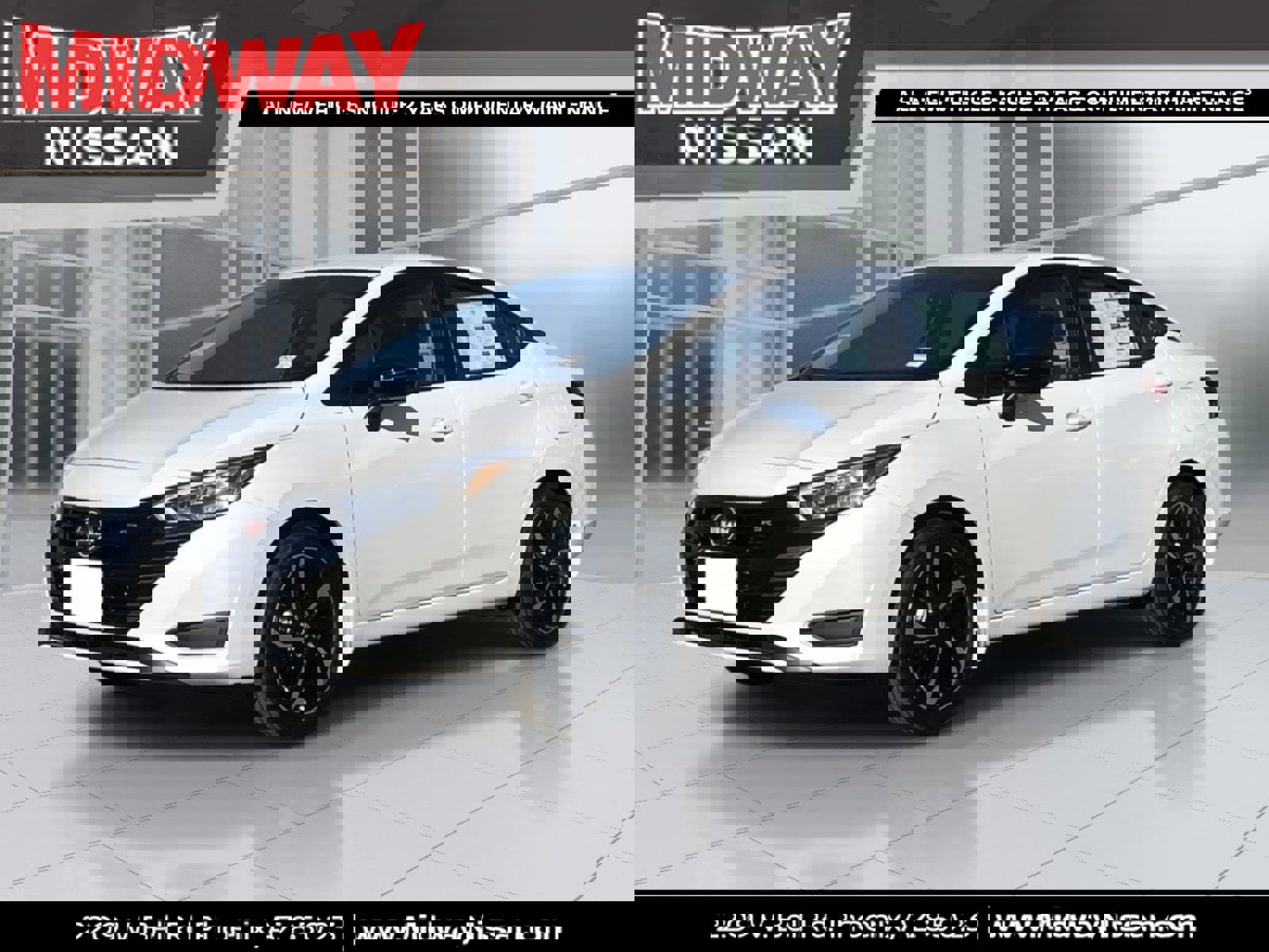 New 2025 Nissan Versa SR w/ Trunk Package