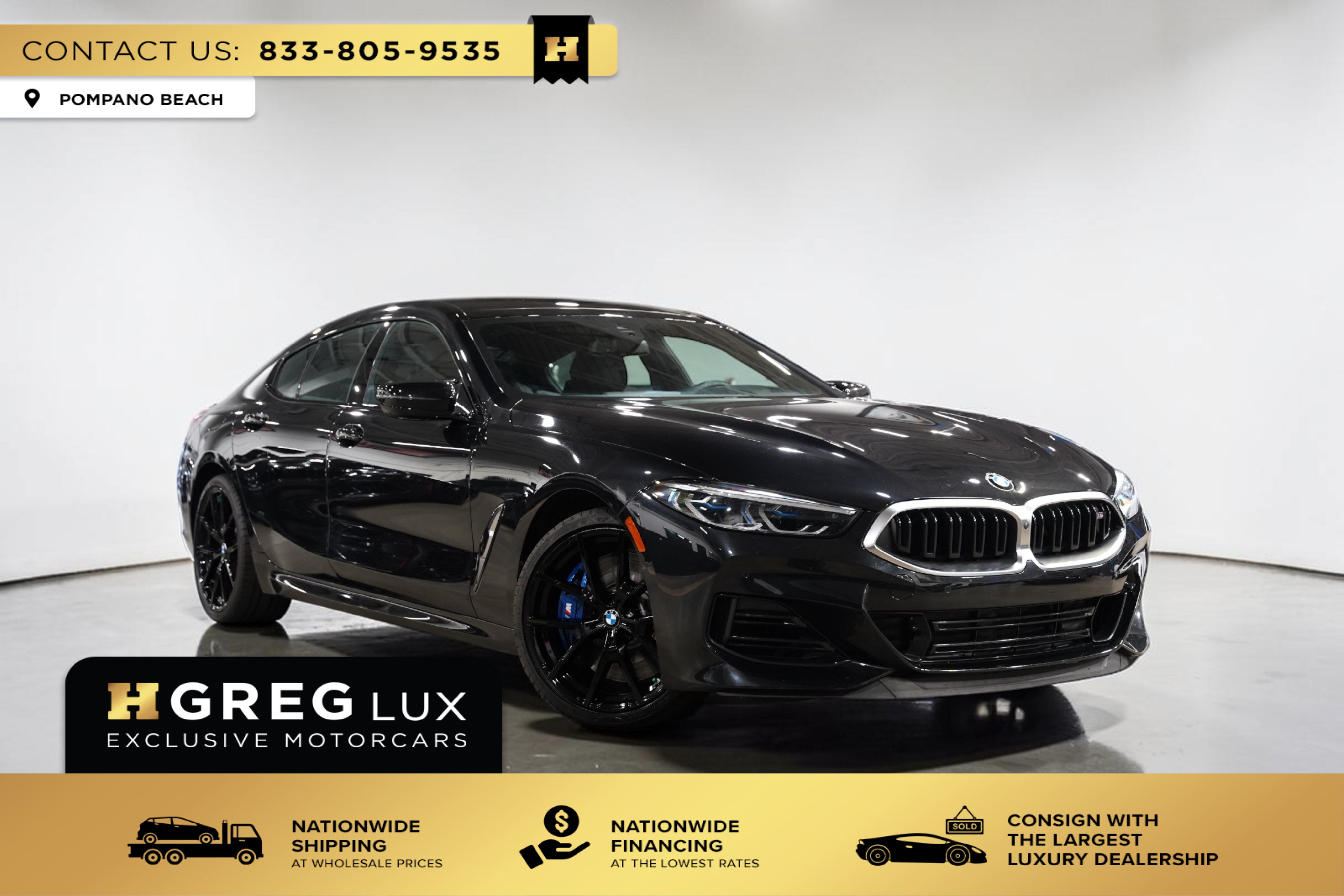 Used 2024 BMW M850i Gran Coupe xDrive w/ Driving Assistance Package AWD/4WD video 1