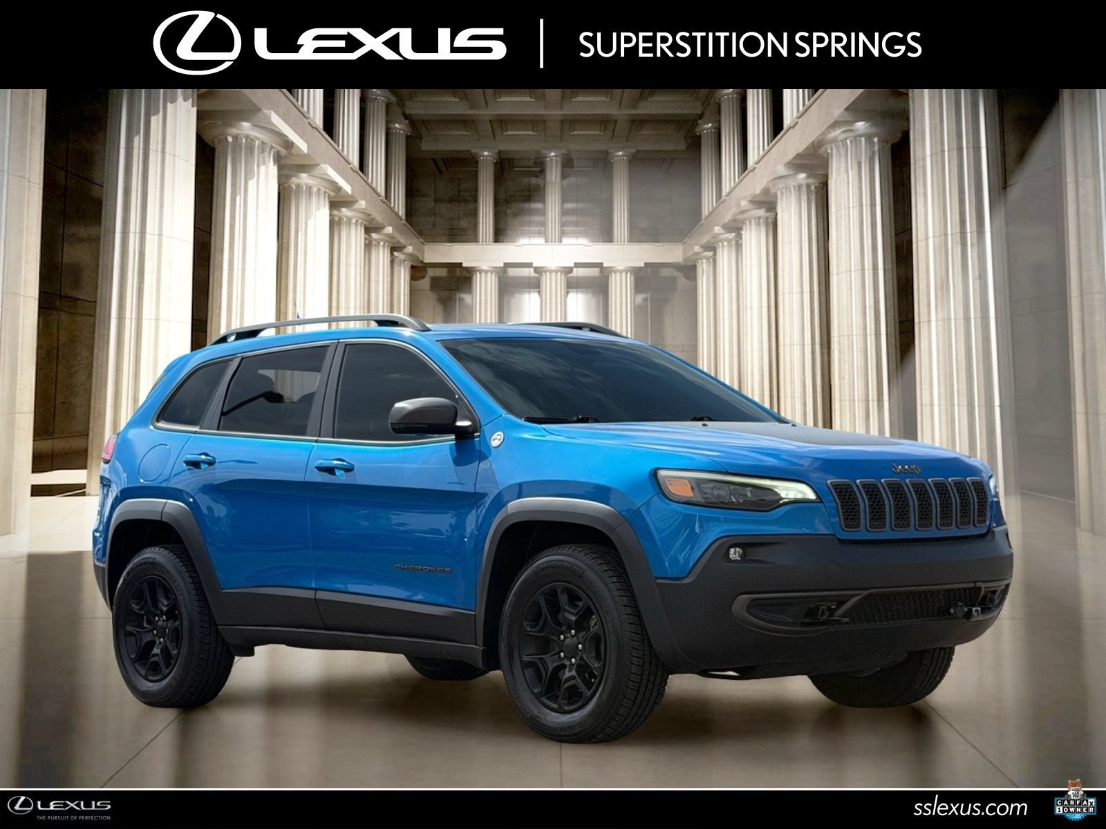 Used 2019 Jeep Cherokee Trailhawk w/ Comfort/Convenience Group AWD/4WD image 1