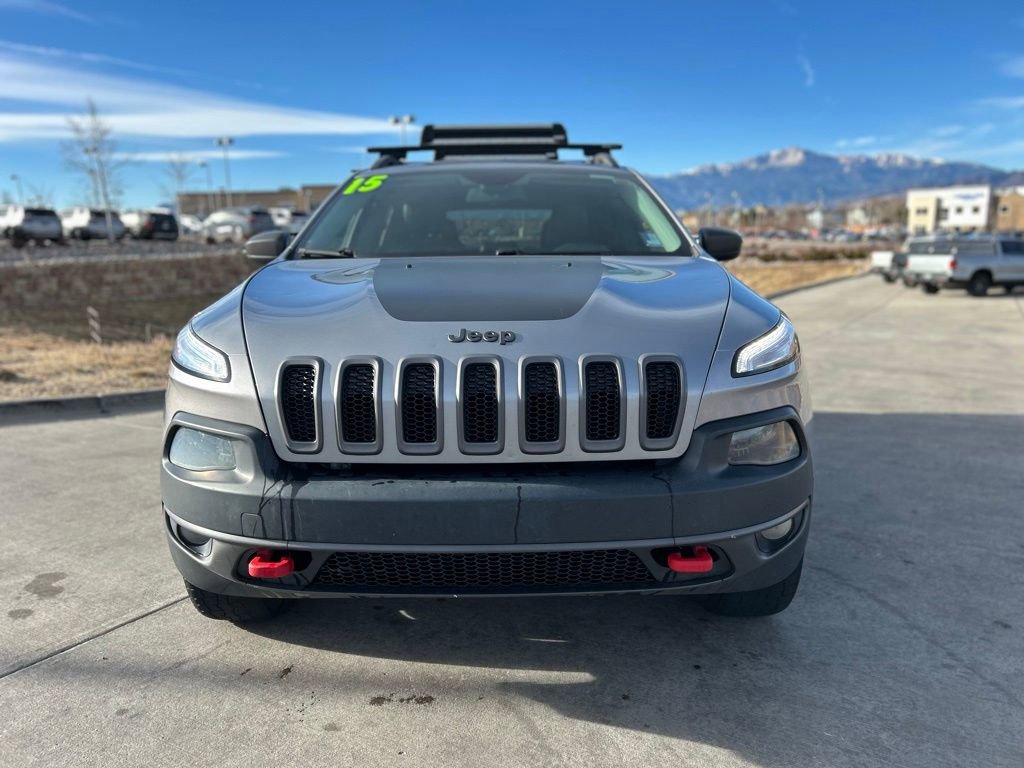 Used 2015 Jeep Cherokee Trailhawk image 2