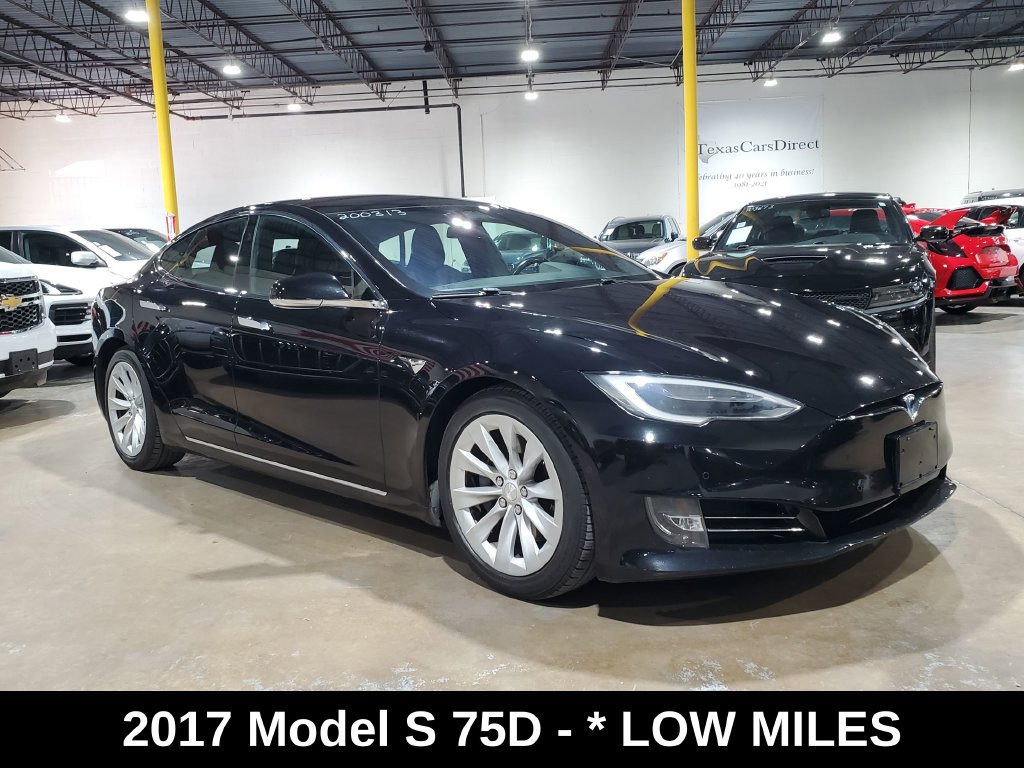 Used 2017 Tesla Model S 75D AWD/4WD image 3
