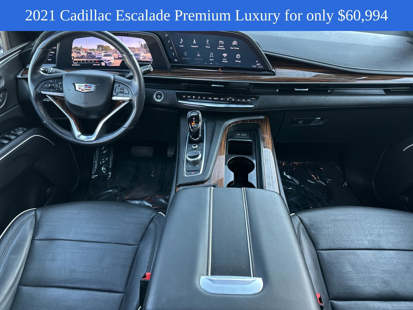 Used 2021 Cadillac Escalade Premium Luxury w/ LPO, Radiant Package AWD/4WD image 14