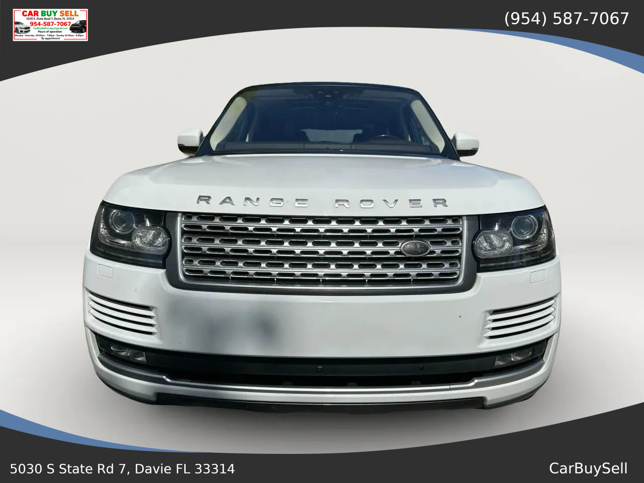 Used 2017 Land Rover Range Rover HSE image 1