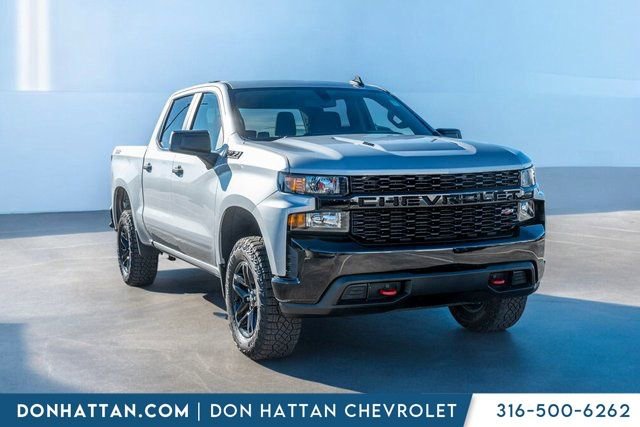 Used 2021 Chevrolet Silverado 1500 Custom Trail Boss w/ LPO, Dark Essentials Package image 32