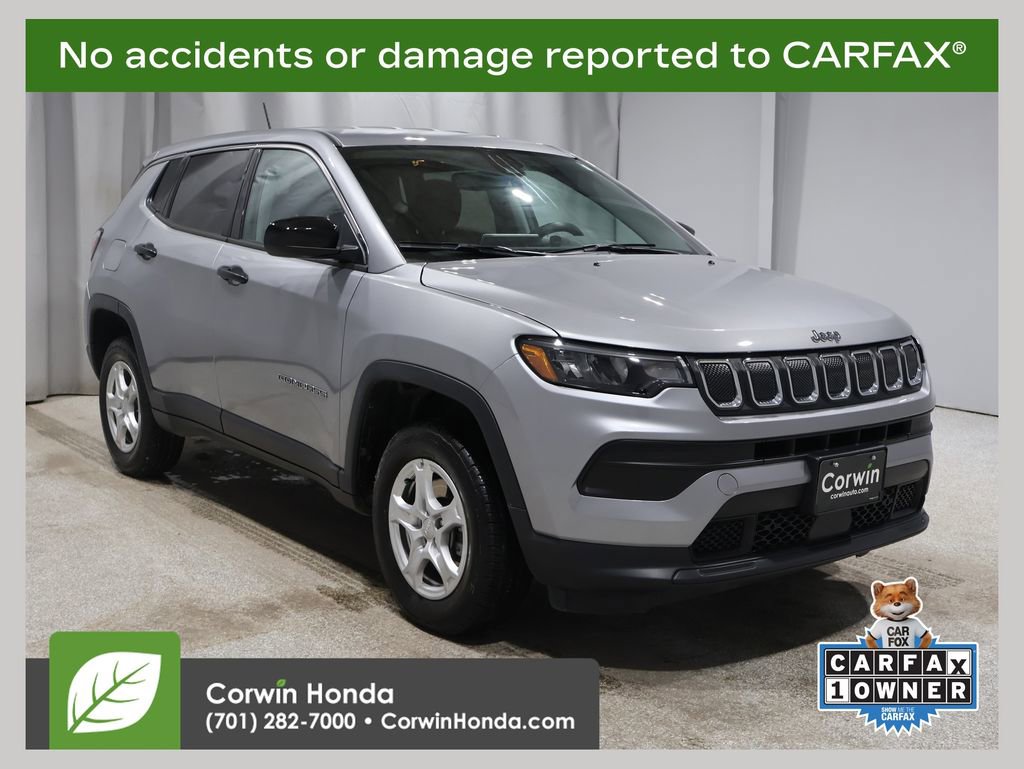 Used 2022 Jeep Compass Sport image 1