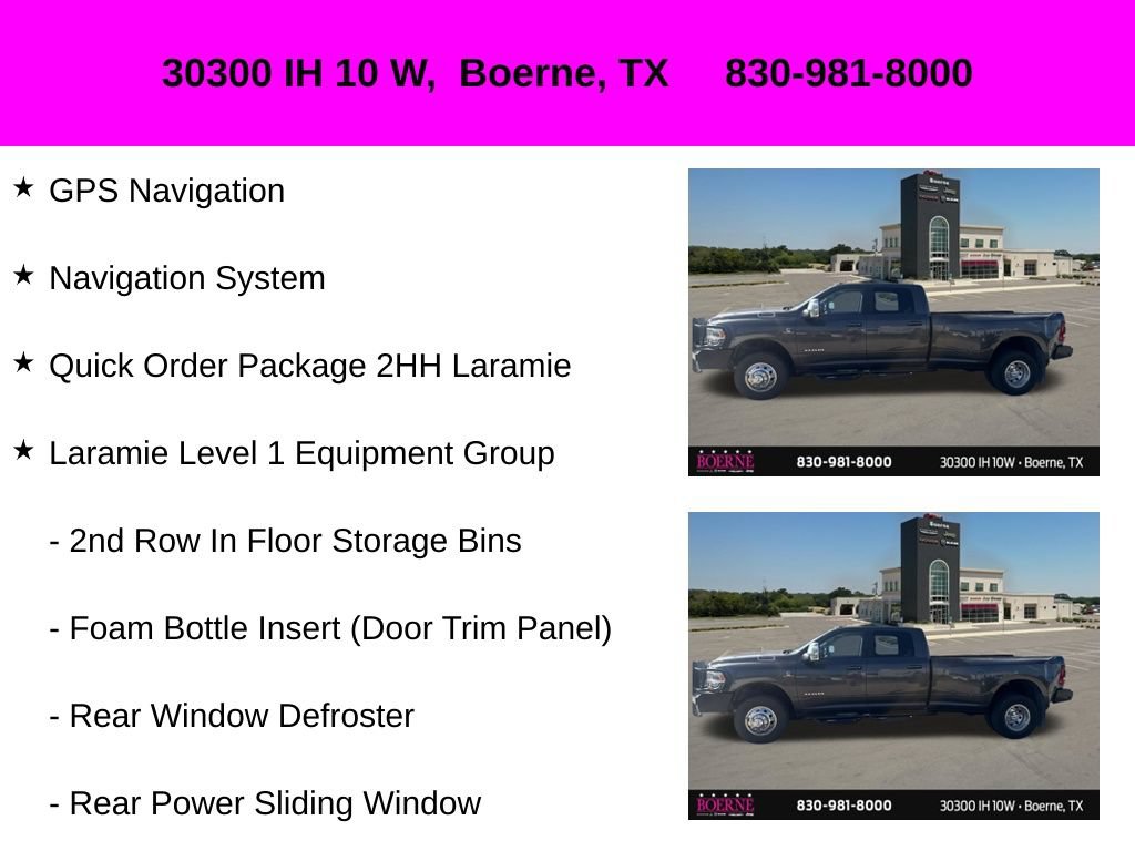 Used 2024 RAM 3500 Laramie w/ Towing Technology Group AWD/4WD image 10