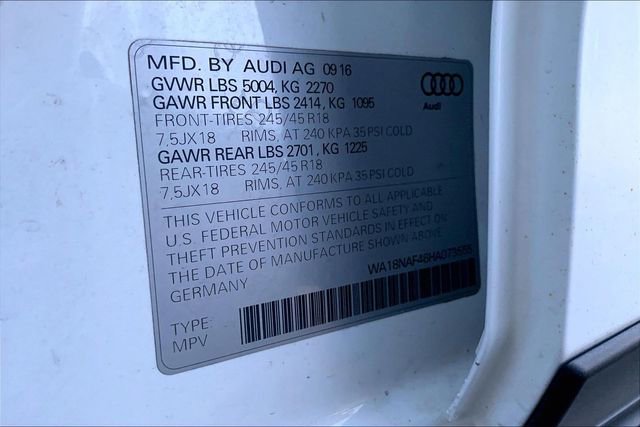 Used 2017 Audi A4 2.0T allroad Premium Plus w/ Premium Plus Package image 34