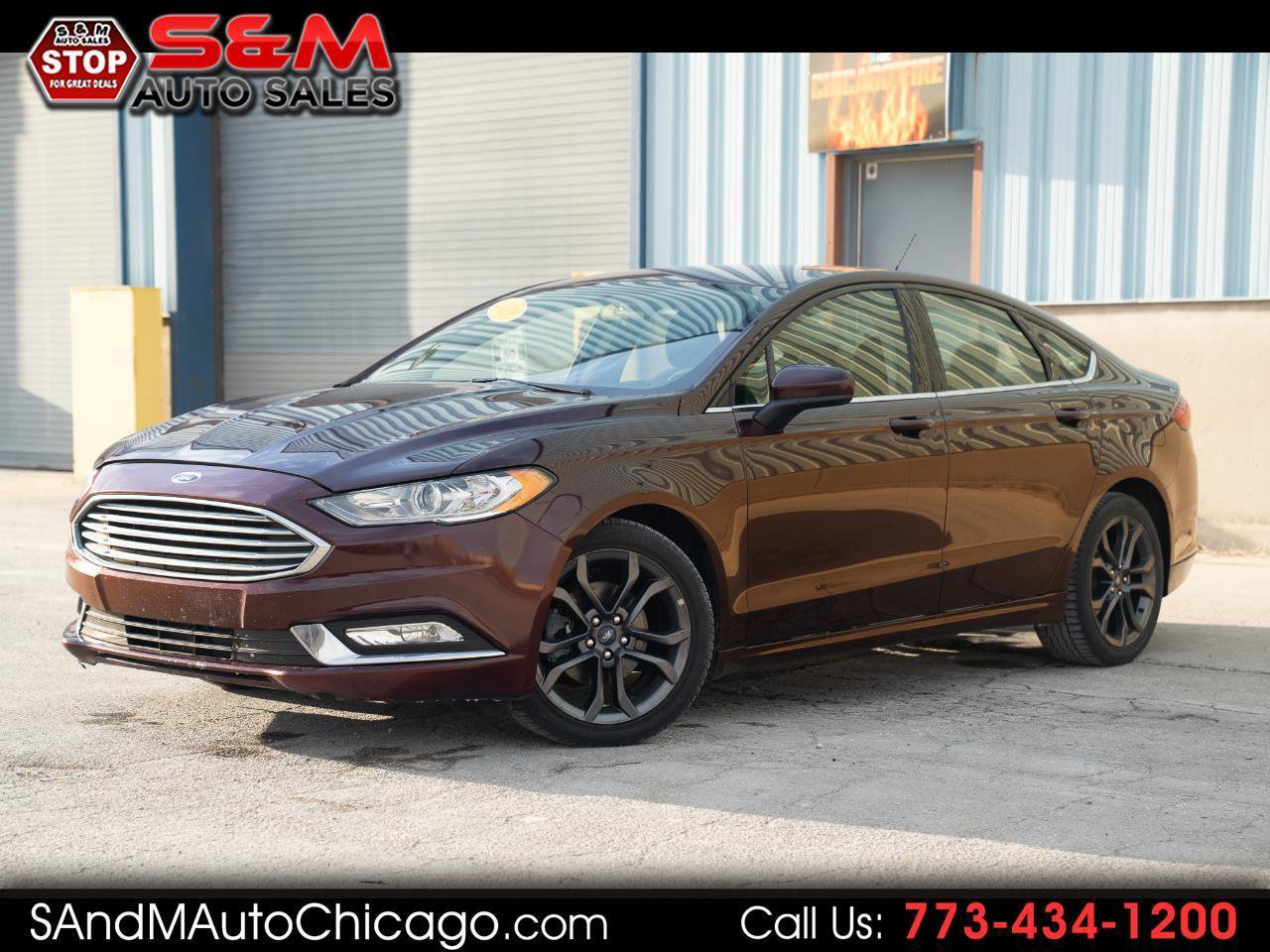 Used 2018 Ford Fusion SE w/ Equipment Group 201A FWD image 1