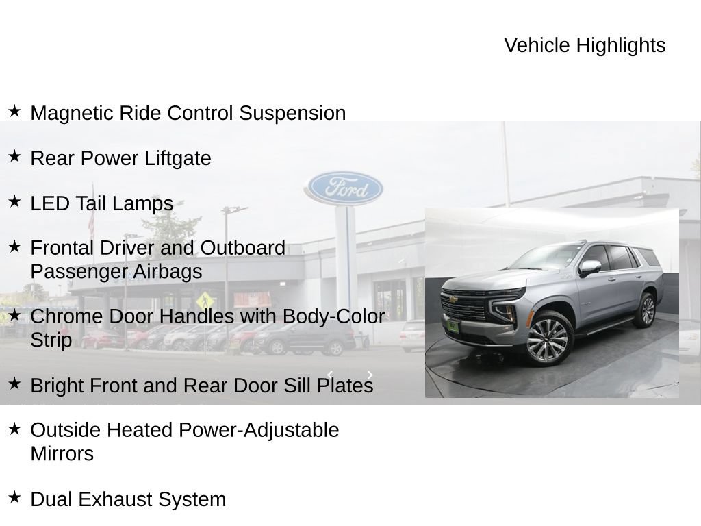 Used 2025 Chevrolet Tahoe High Country AWD/4WD image 27