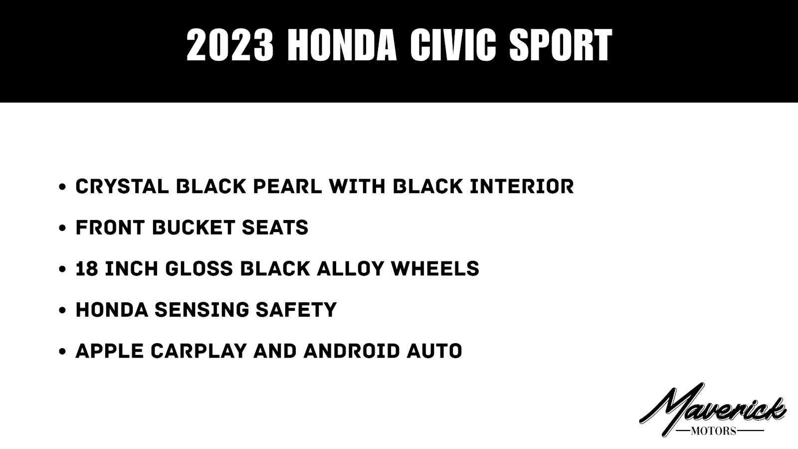 Used 2023 Honda Civic Sport image 2