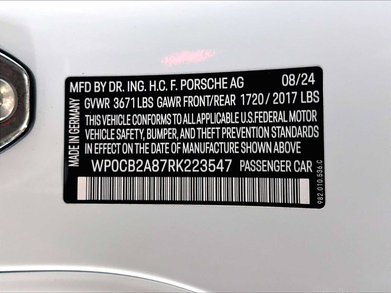 Used 2024 Porsche 718 Boxster S RWD image 34