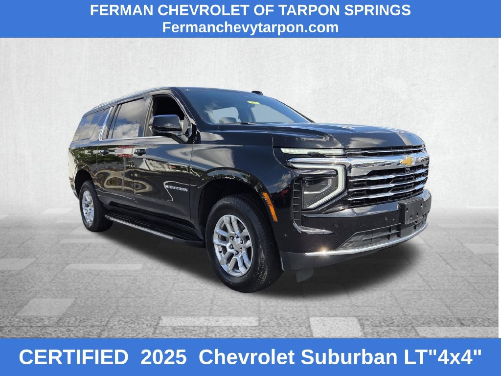 Certified 2025 Chevrolet Suburban LT