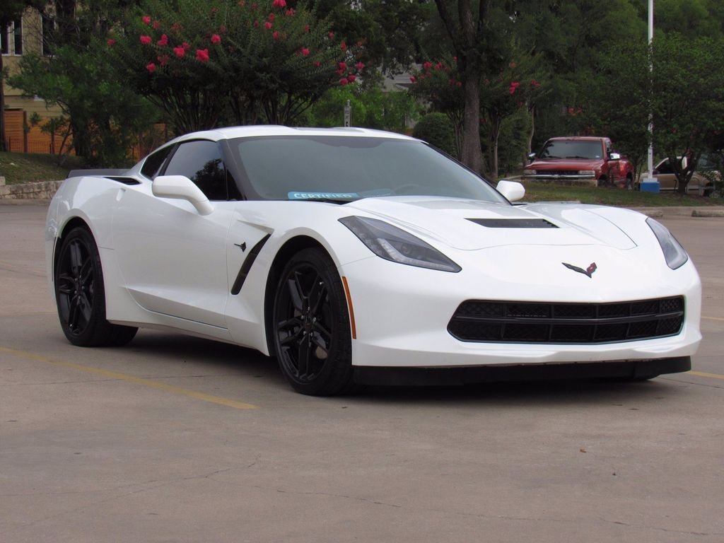 Used 2019 Chevrolet Corvette Stingray Coupe w/ Carbon Flash Badge Package image 2