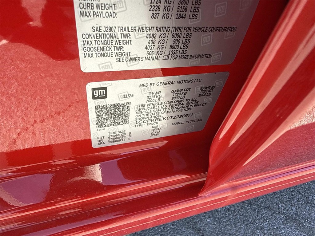 New 2026 Chevrolet Silverado 1500 Custom image 31