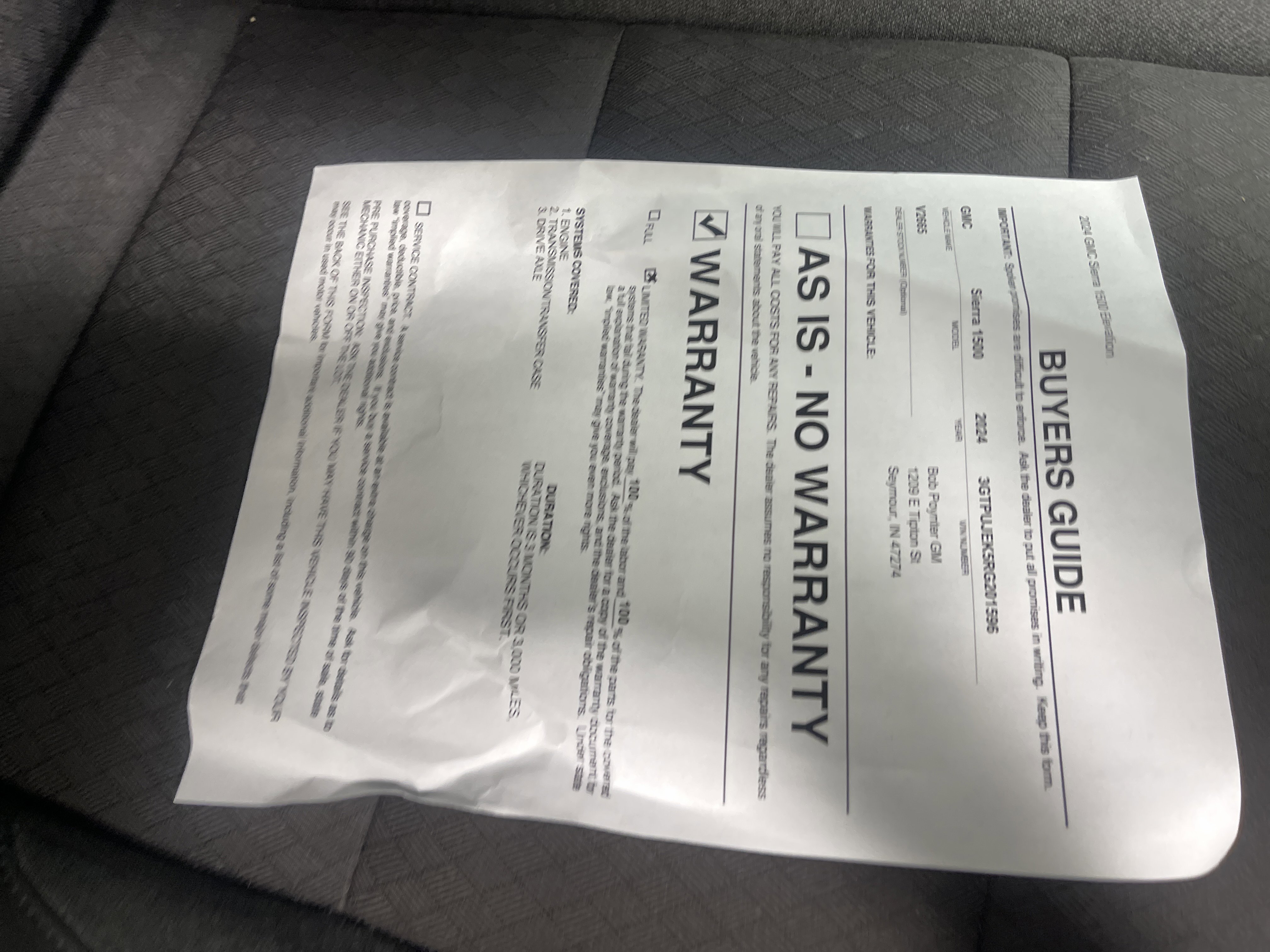 Used 2024 GMC Sierra 1500 Elevation image 26